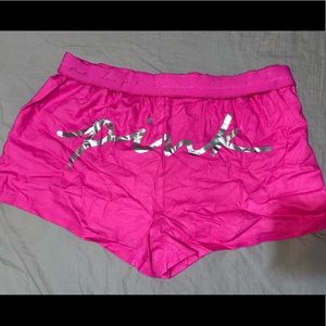 PINK pajama shorts!